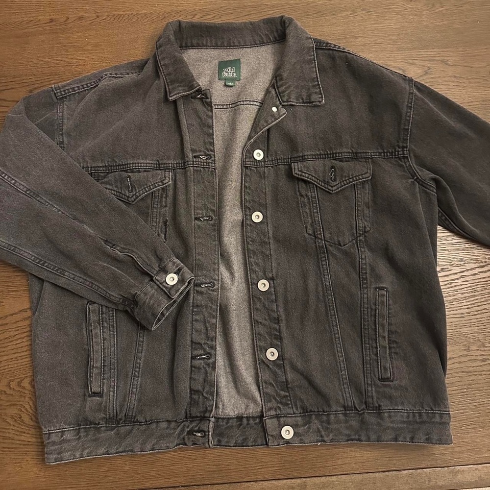 Wild Fable Charcoal Denim Jacket